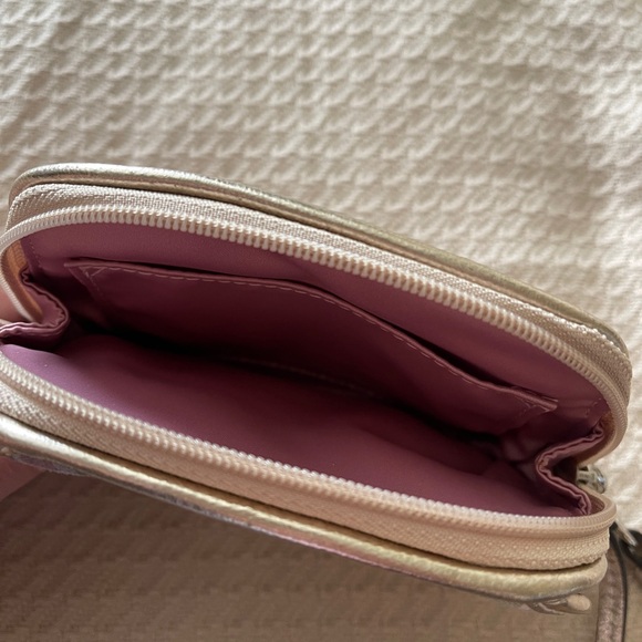 Coach Pink and Green Clutch Wristlet - Picture 3 of 5